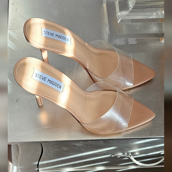 New Steve Madden Feisty Nude Size 9.5 - Picture 5 of 6